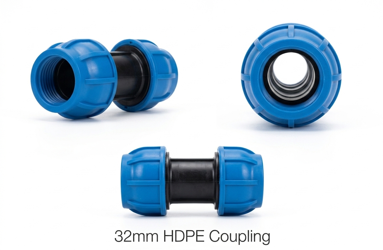 32mm HDPE Coupling - Image 3